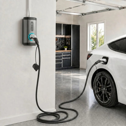 Nancy's Tartano Type 2 EV-laadkabel, 11 kW, 16 A, Mode 3, 3-fasig, 5 m – Verlengkabel voor elektrische auto’s en plug-in-hybrides