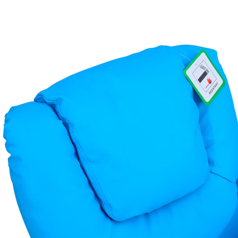 Nancy's Nono Kinderfauteuil - Kinderstoel - Kinderbank - Verstelbare Rugleuning - Blauw
