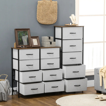Nancy's Belver Commode - Dressoir - Sideboard - Opbergkast - Grijs - ± 80 x 30 x 80 cm