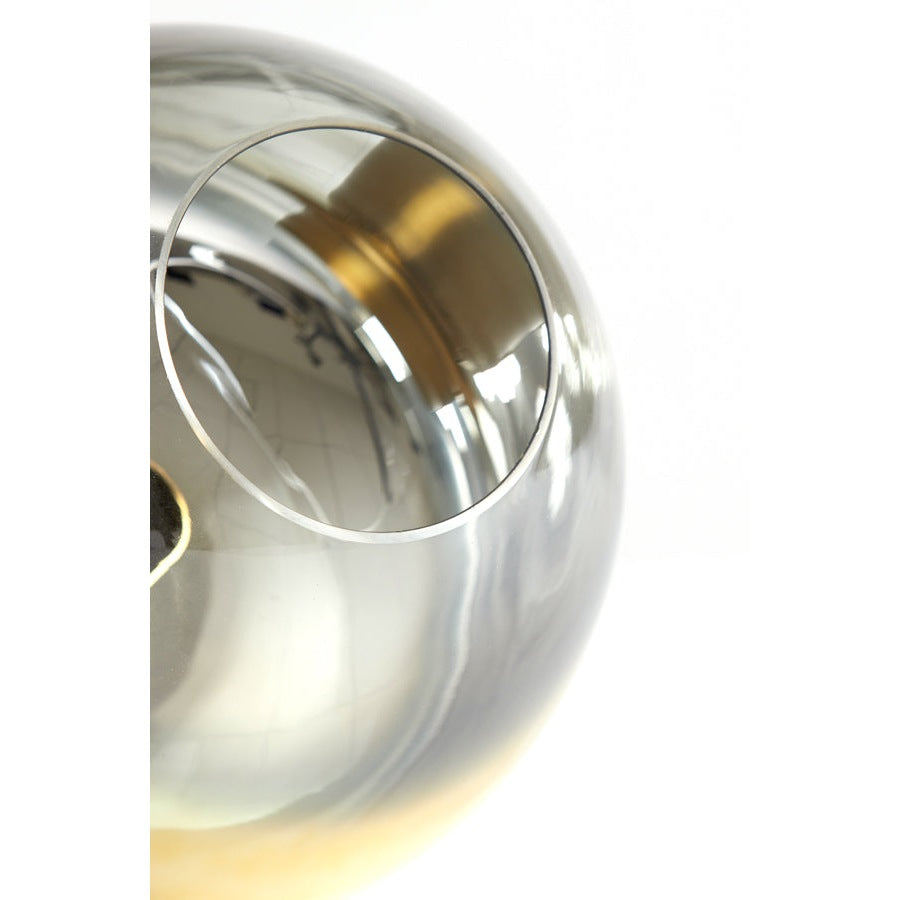 Nancy's Cadafais Hanglamp met 3 Lampen - Verlichting - Glas - Goud - 40 x 160 cm