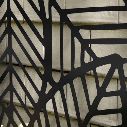 Nancy's Caltagirone Plantenbak - Bloembak - Plantenrek - Tuinbed - Zwart - Staal - ± 60 x 25 x 110 cm