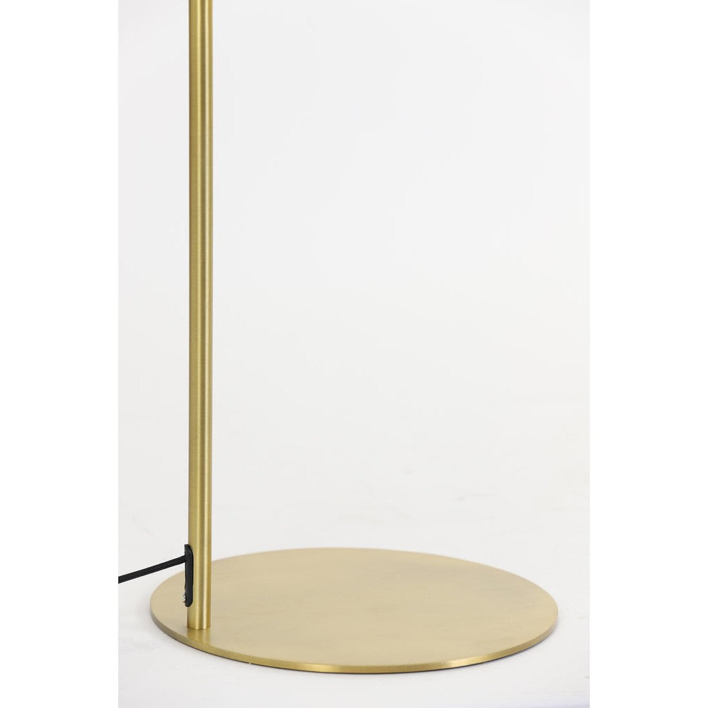 Nancy's Caetano Vloerlamp - Staande Lamp - Staal - Brons - ± 40 x 30 x 155 cm