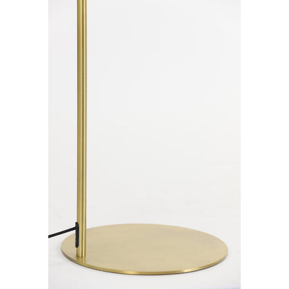 Nancy's Caetano Vloerlamp - Staande Lamp - Staal - Brons - ± 40 x 30 x 155 cm