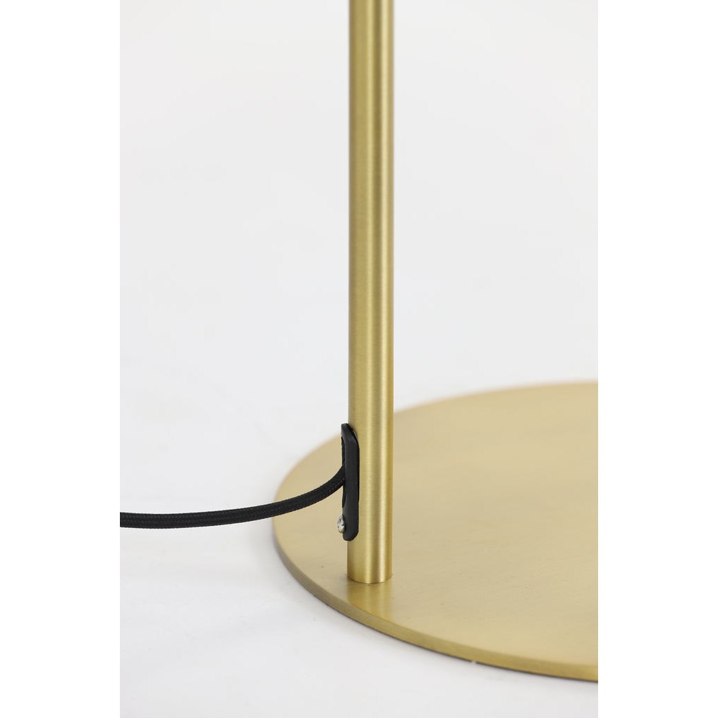 Nancy's Caetano Vloerlamp - Staande Lamp - Staal - Brons - ± 40 x 30 x 155 cm