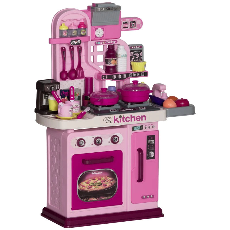 Nancy's Nora Kinderkeuken - Speelkeuken - 33-Delige Set - Roze