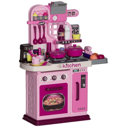 Nancy's Nora Kinderkeuken - Speelkeuken - 33-Delige Set - Roze