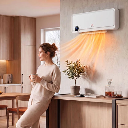 Nancy's Vallecrosia Kachel - Wandverwarming - Verwarmingsventilator - Keramische ruimteverwarming - Wit