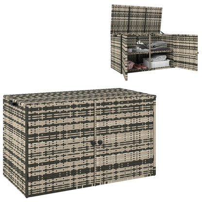Nancy's Gesualdo Tuinkussenbox - Kussenbox - Opbergbox voor Buiten - Rotan - ± 120 x 55 x 70 cm