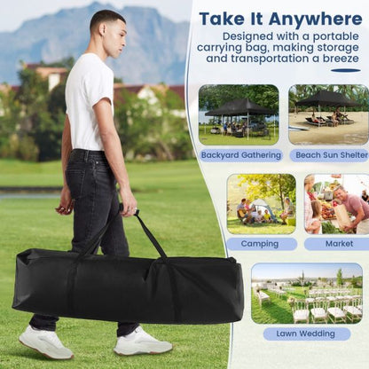 Nancy's Assentis Partytent - Paviljoen - Zwart - 300 x 600 cm