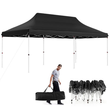 Nancy's Assentis Partytent - Paviljoen - Zwart - 300 x 600 cm
