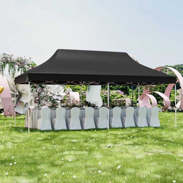 Nancy's Assentis Partytent - Paviljoen - Zwart - 300 x 600 cm