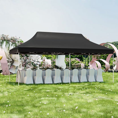Nancy's Assentis Partytent - Paviljoen - Zwart - 300 x 600 cm