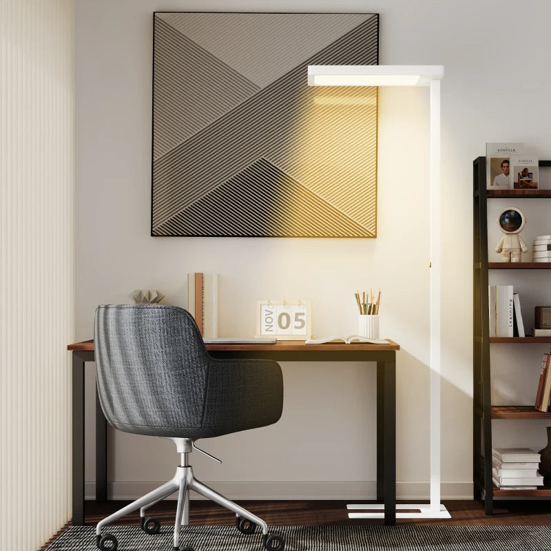 Nancy's Parenti Vloerlamp - Staande Lamp - Aanpasbare verlichting - Wit - Staal