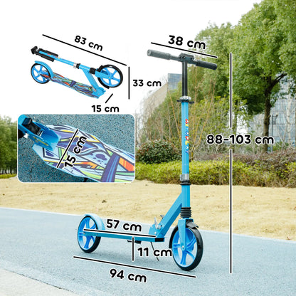 Nancy's Colzate Step - Kinderstep - In Hoogte Verstelbaar - Blauw