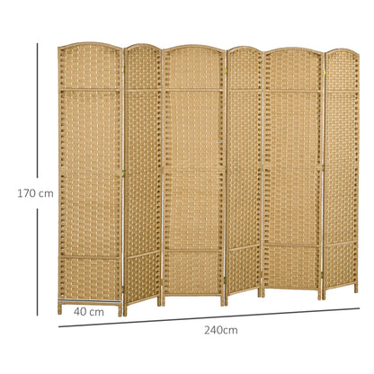 Nancy's Agrela Kamerscherm - Privacyscherm - Roomdivider - Dennenhout - 240 x 170 cm