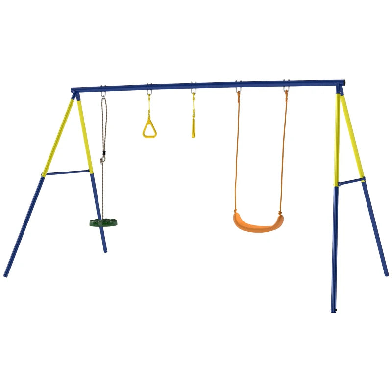 Nancy's Pontinvrea Speeltoestel - Kinderschommel - Schommelset - Multifunctioneel - ± 285 x 160 x 180 cm