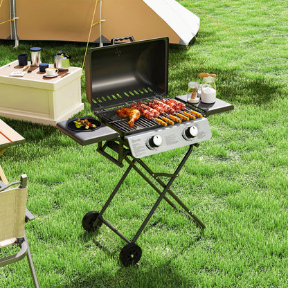 Nancy's Fermignano Barbecue - Gasbarbecue - BBQ - Camping Barbecue - Zwart