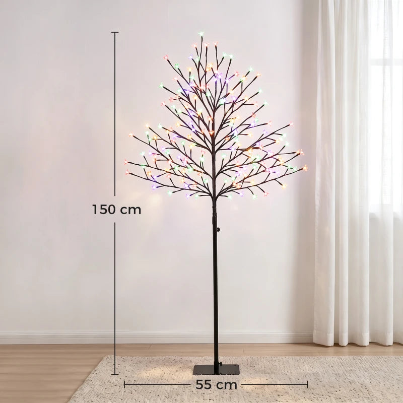 Nancy's Varenna Kerstverlichting - Verlichtingsboom - Kerstboom met lampjes - Kerstdecoratie - Timer & Verlichtingsmodi - 150 cm hoog