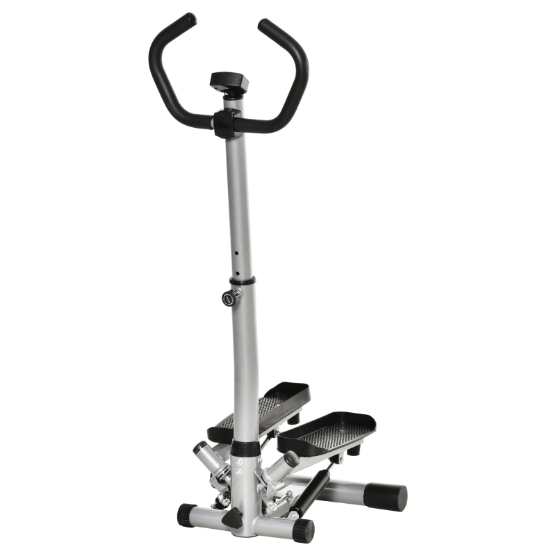 Nancy's Ollerton Stepper - Step apparaat - Fitness step - Met LCD scherm - Verstelbare duwstang
