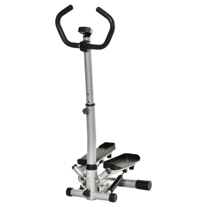 Nancy's Ollerton Stepper - Step apparaat - Fitness step - Met LCD scherm - Verstelbare duwstang