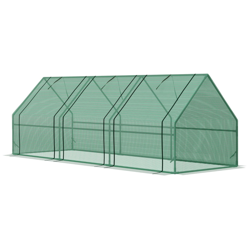 Nancy's Jarrow Garden Greenhouse - Growing Greenhouse - Plant Greenhouse - 270 x 90 x 90 cm