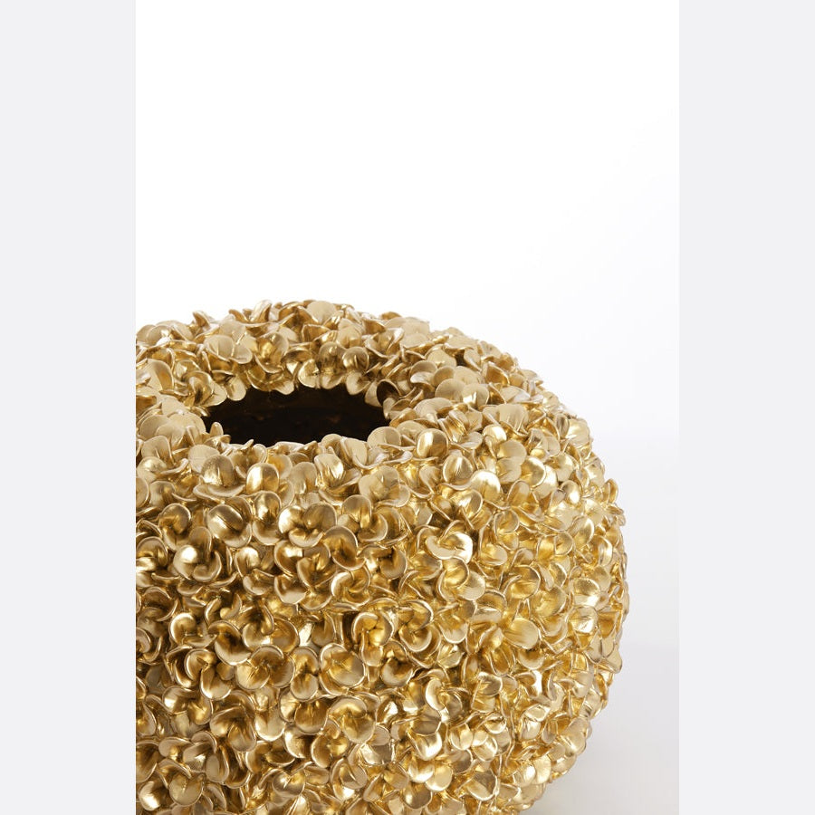 Nancy's Espinho Bloemenvaas - Vaas - Decoratie - Goud - ± 45 x 30 cm