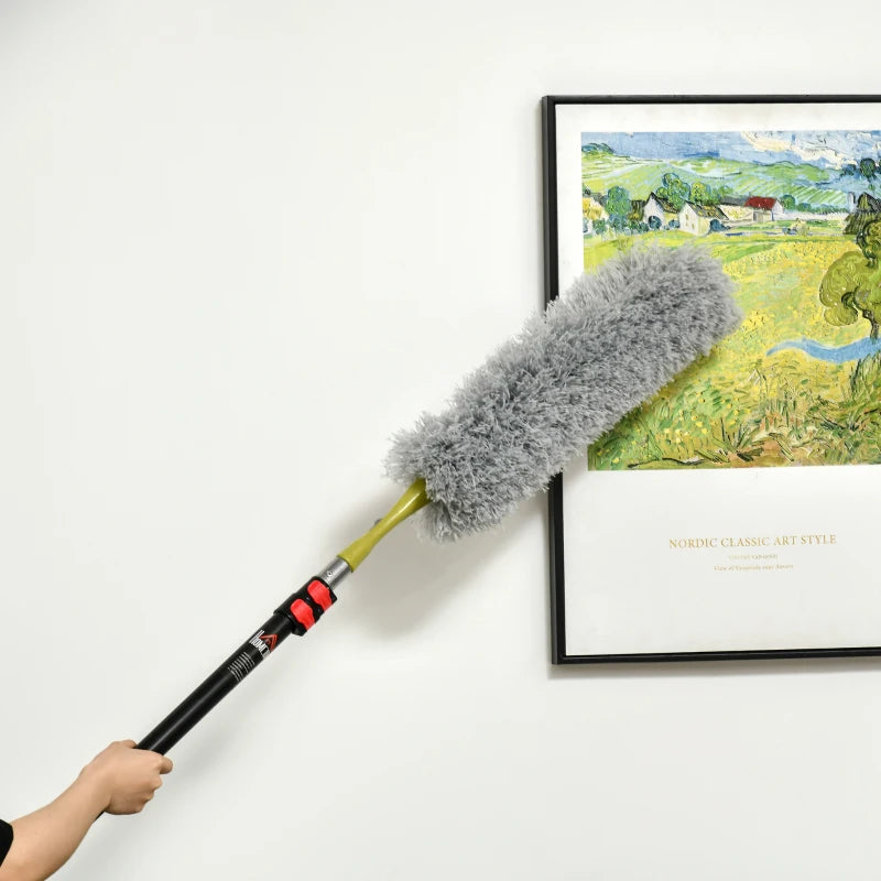 Nancy's Paderne Feather Duster - 3 Attachments - Extendable Telescopic Handle