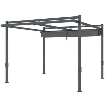 Nancy's Conversano Pergola - Terras overkapping - Grijs - ± 360 x 320 x 245 cm