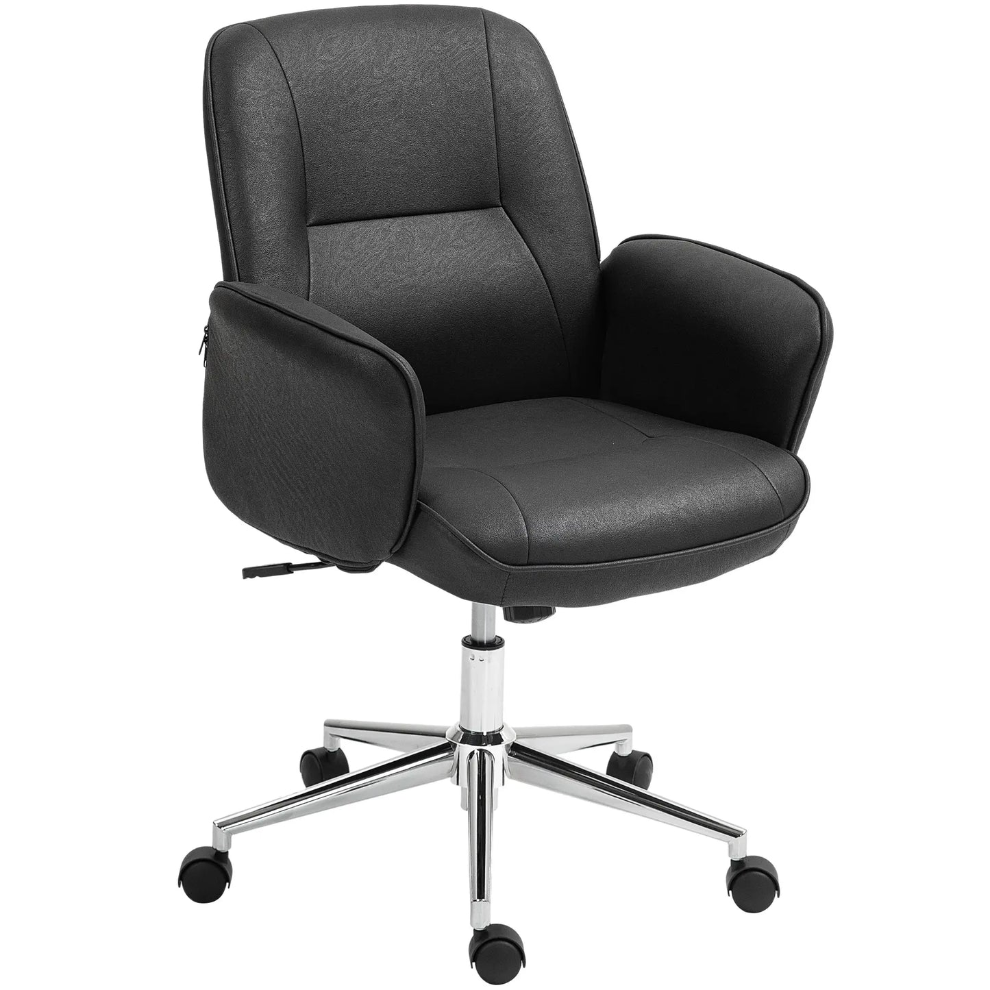 Nancy's Barro Bureaustoel - Directiestoel - Draaistoel - Verstelbaar - Ergonomisch - Zwart