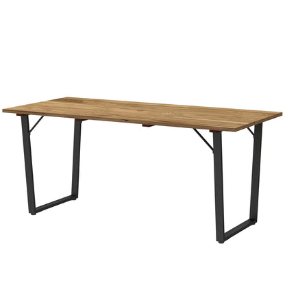 Nancy's Garaguso Tuintafel - Terrastafel - Eettafel voor buiten - Dennenhout - 175 x 80 x 75 cm