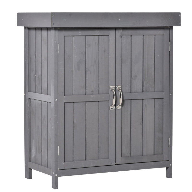 Nancy's Haxby Garden cupboard - Shed - Storage shed - Pine wood - Gray