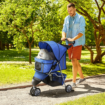 Nancy's The Chair Honden buggy honden katten veelkleurig blauw