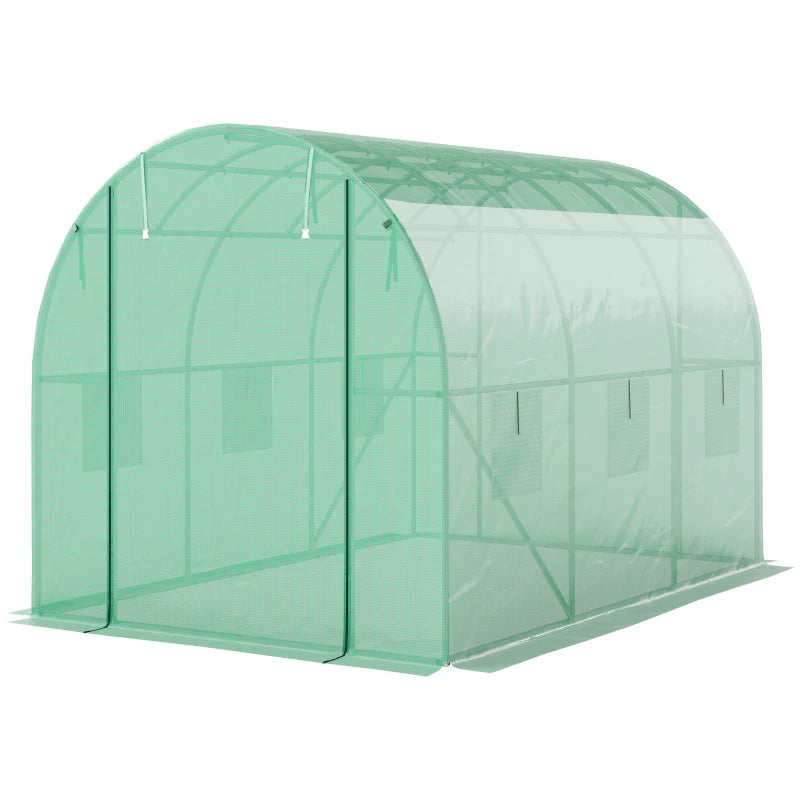 Nancy's Massamá Kweekkas - Plantenkas - Tuinkas - Tomatenkas - Groen - ± 300 x 200 x 200 cm