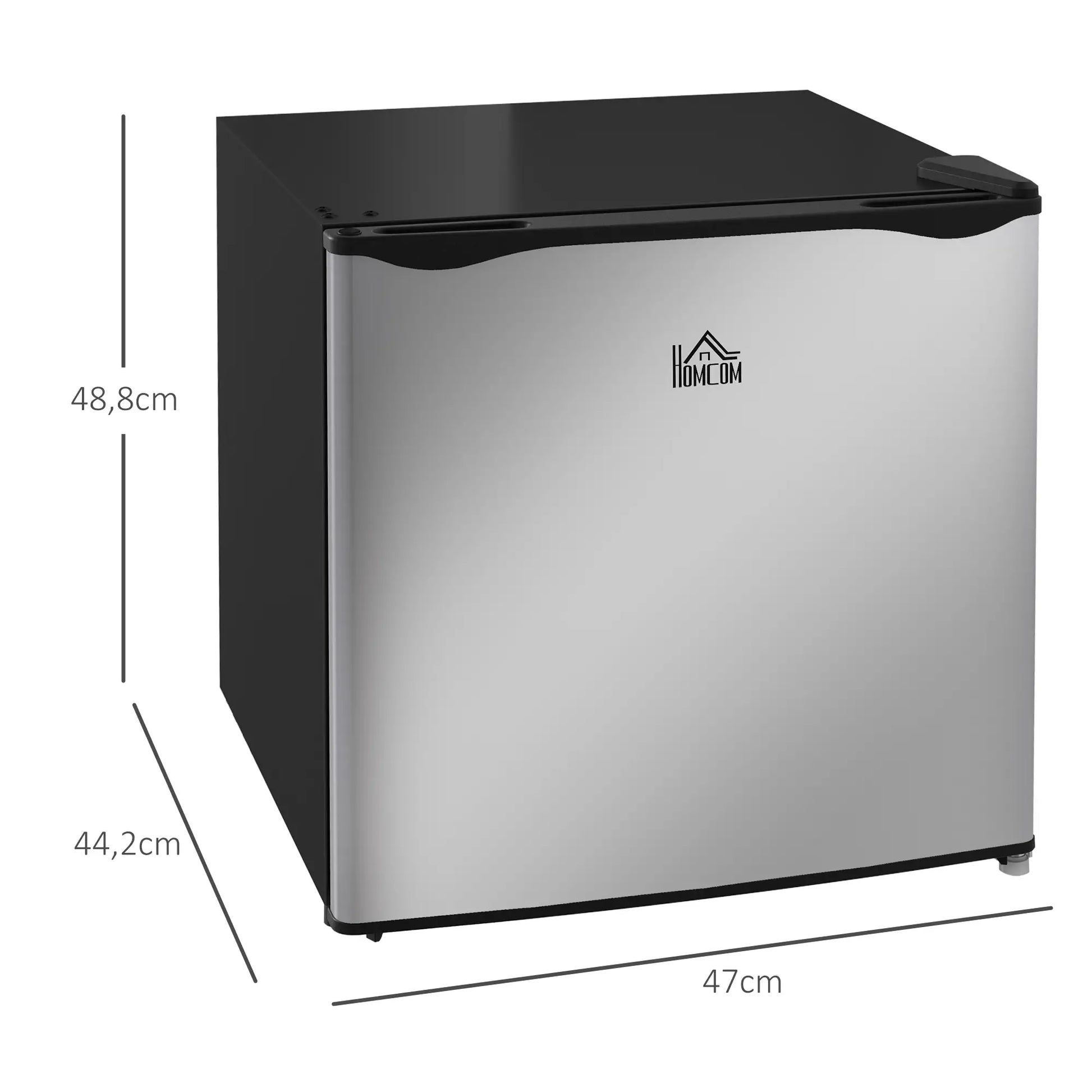 Nancy's Santana Vriezer - Mini Vriezer - Kleine Vriezer - 35L - Zilver