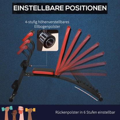 Nancy's Cesar Multifunctionele gewichtsbank In hoogte verstelbaar gewichtsstation - Trainingsbank