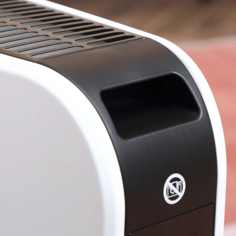 Nancy's Mura Mobiele Kachel - Elektrische Verwarming - Draagbare Verwarming - 3 Standen - Wit