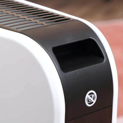 Nancy's Mura Mobiele Kachel - Elektrische Verwarming - Draagbare Verwarming - 3 Standen - Wit