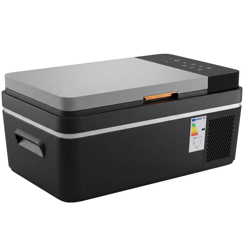 Nancy's Sospirolo Koelbox - Compressorkoeling - Elektrische Koelbox - Koeler - LED-Verlichting - Bluetooth App - Zwart - 20 Liter