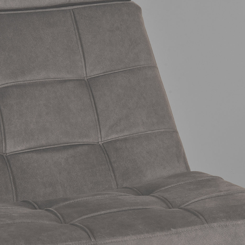 Relaxfauteuil Alvar + Ottomane 53x57x83 cm