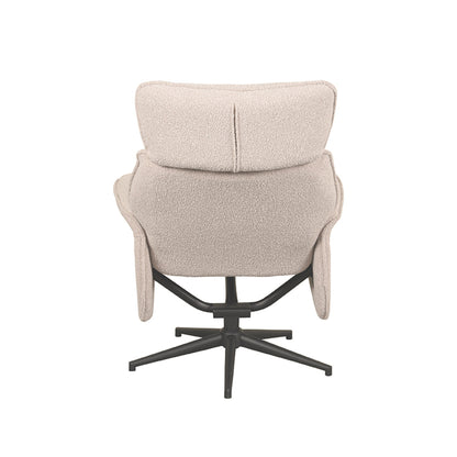 Relaxfauteuil Verdal + Ottomane 77x79x109 cm