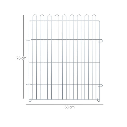 Nancy's Warners Enclos extérieur pour chiots Puppy Run Puppy Fence Box Clôture pour chiots pour animaux 8 pièces