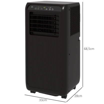 Nancy's Fumane Airconditioner - Airco - Ventilator - Ontvochtiger - Timer - Zwart