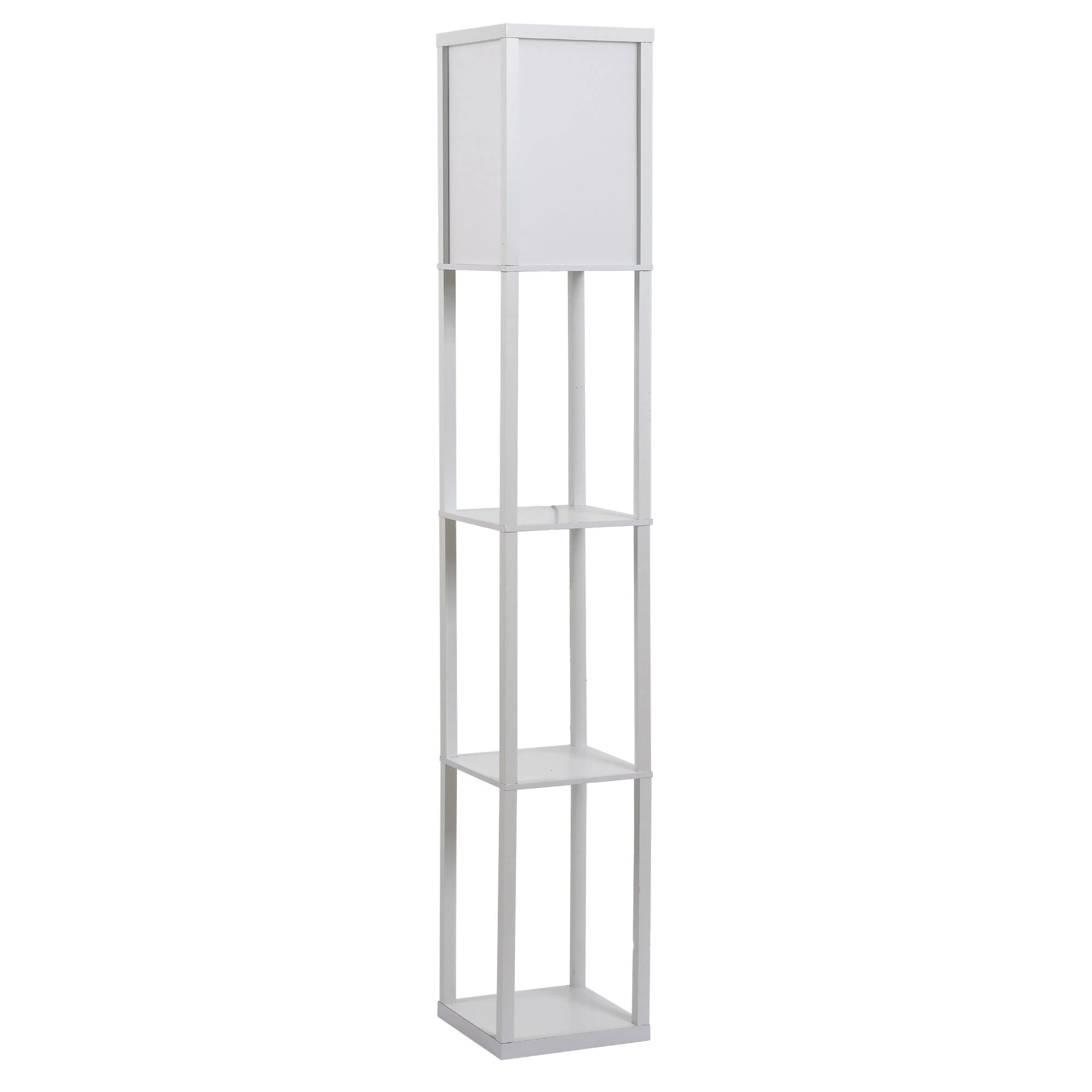 Nancy's Seara Vloerlamp - Staande lamp - Staande Verlichting - Wit - MDF