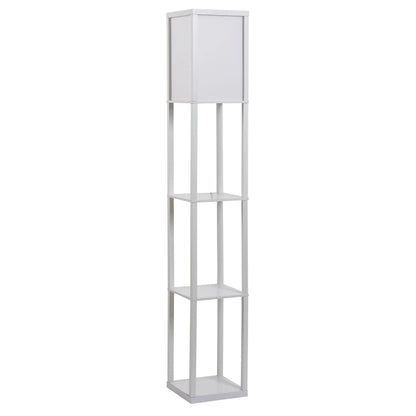 Nancy's Seara Vloerlamp - Staande lamp - Staande Verlichting - Wit - MDF