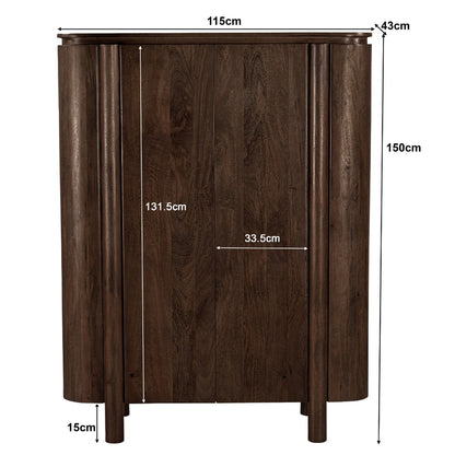 Salano Brown 150 cm