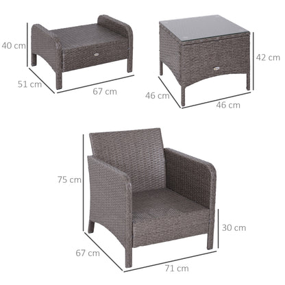 Nancy's Dursley Lounge Chairs - Lounge Set - 5-piece - Gray