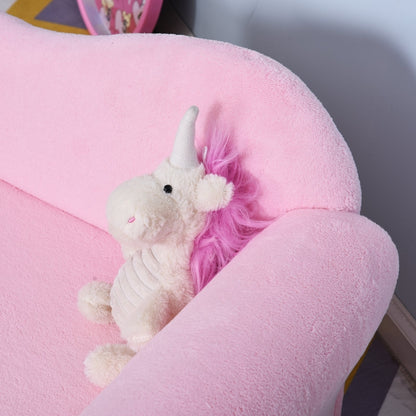 Nancy's Kiddo Children's sofa, Children's armchair, Chaise longue pink