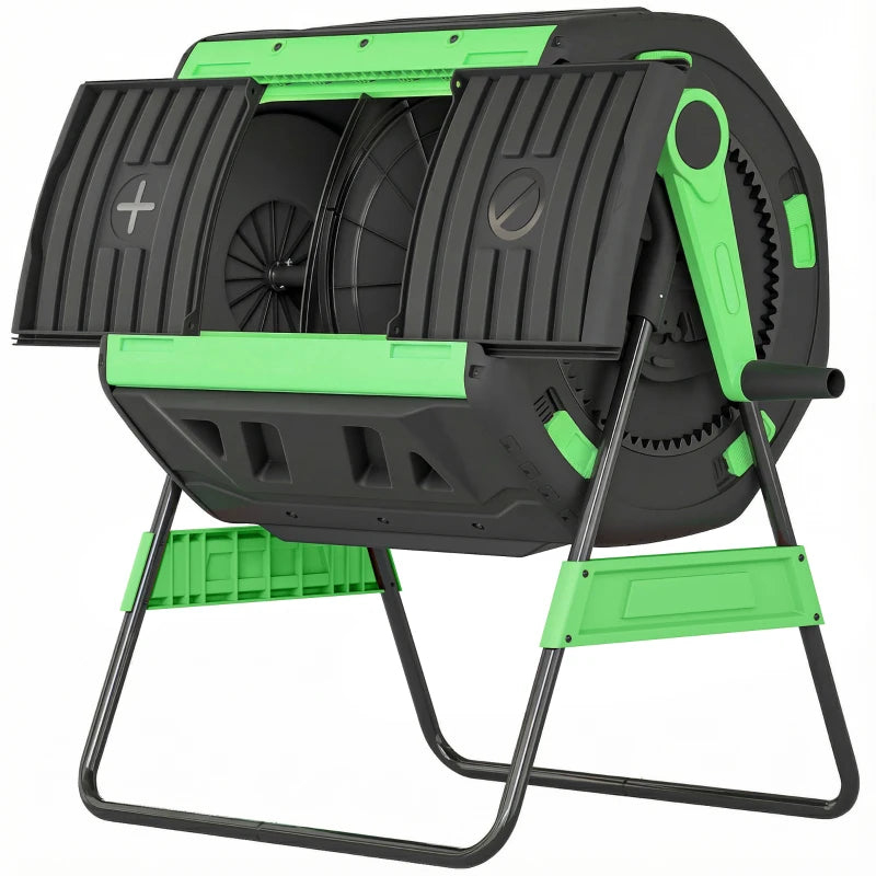 Nancy's Ramiseto Composter - Compostbak - Composteerder - Tuincomposter - Groen - ± 95 x 65 x 100 cm