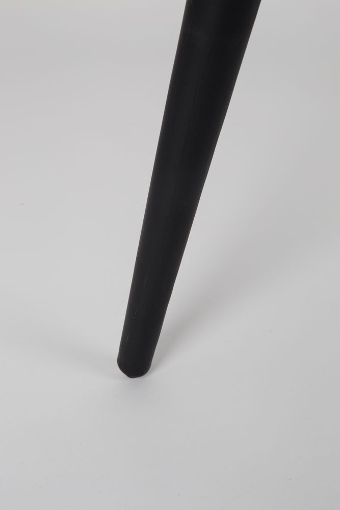 Nancy's Cunhos Eettafel Rond - Eetkametafel - Teakhout - Bruin / Zwart - Ø 110 cm