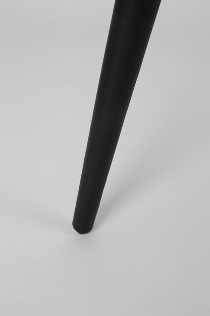 Nancy's Cunhos Eettafel Rond - Eetkametafel - Teakhout - Bruin / Zwart - Ø 110 cm